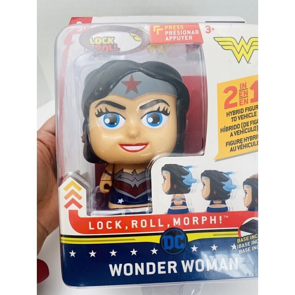 Jam'n Products Lock N' Roll Morph Wonder Woman Figurine action Toys collectable